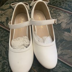 New White Dressy  Shoes 