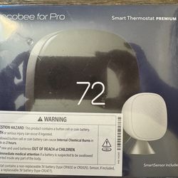Ecobee Smart Thermostat Premium with Sensor