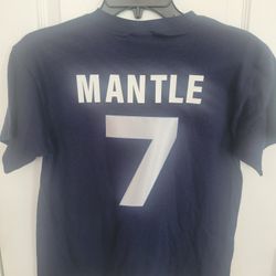 MICKEY MANTLE ADULT OR YOUTH TEE SHIRTS CHOOSE AT CHECKOUT 