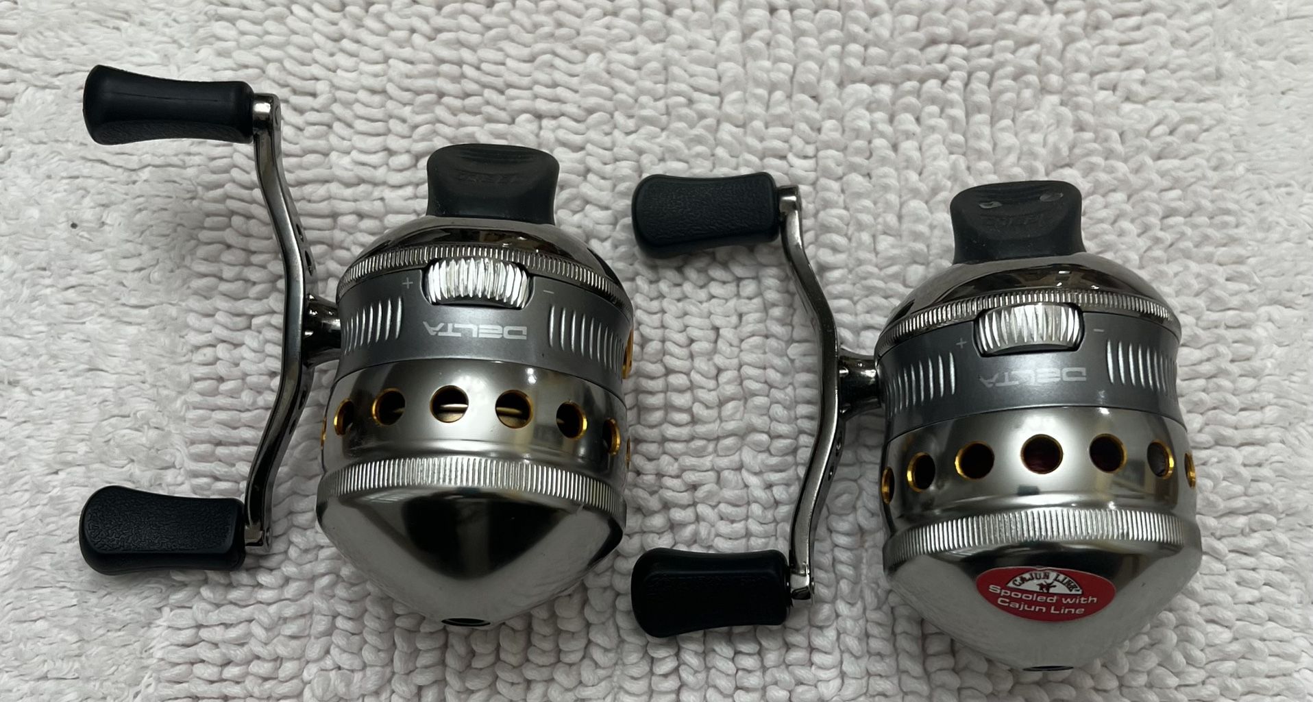 Fishing Reels 2 Each, Zebco Delta ZD3