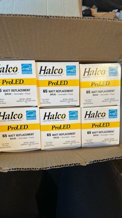 2 Cajas Nuevas de Focos / Bombillas LED Halco ProLED (6 por caja)