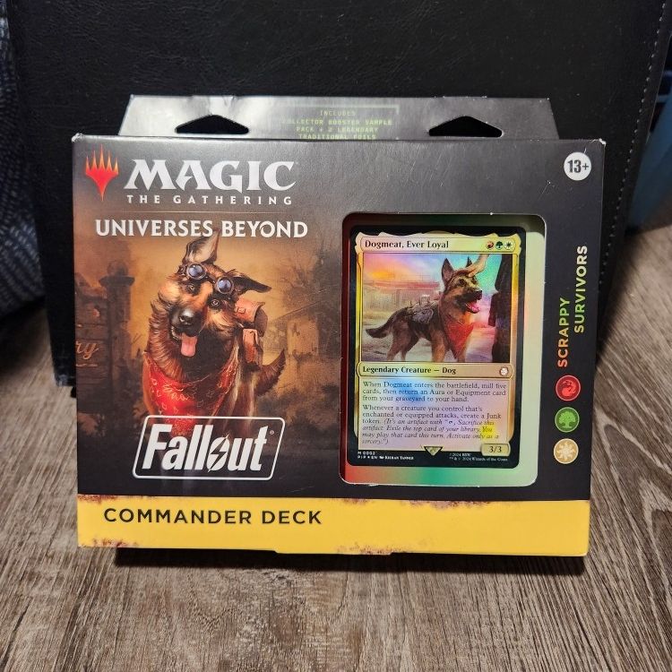 Magic Mtg Fallout Dogmeat Commander Deck for Sale in Honolulu, HI - OfferUp Magic Mtg Fallout Dogmeat Commander Deck for Sale in Honolulu, HI - OfferUp