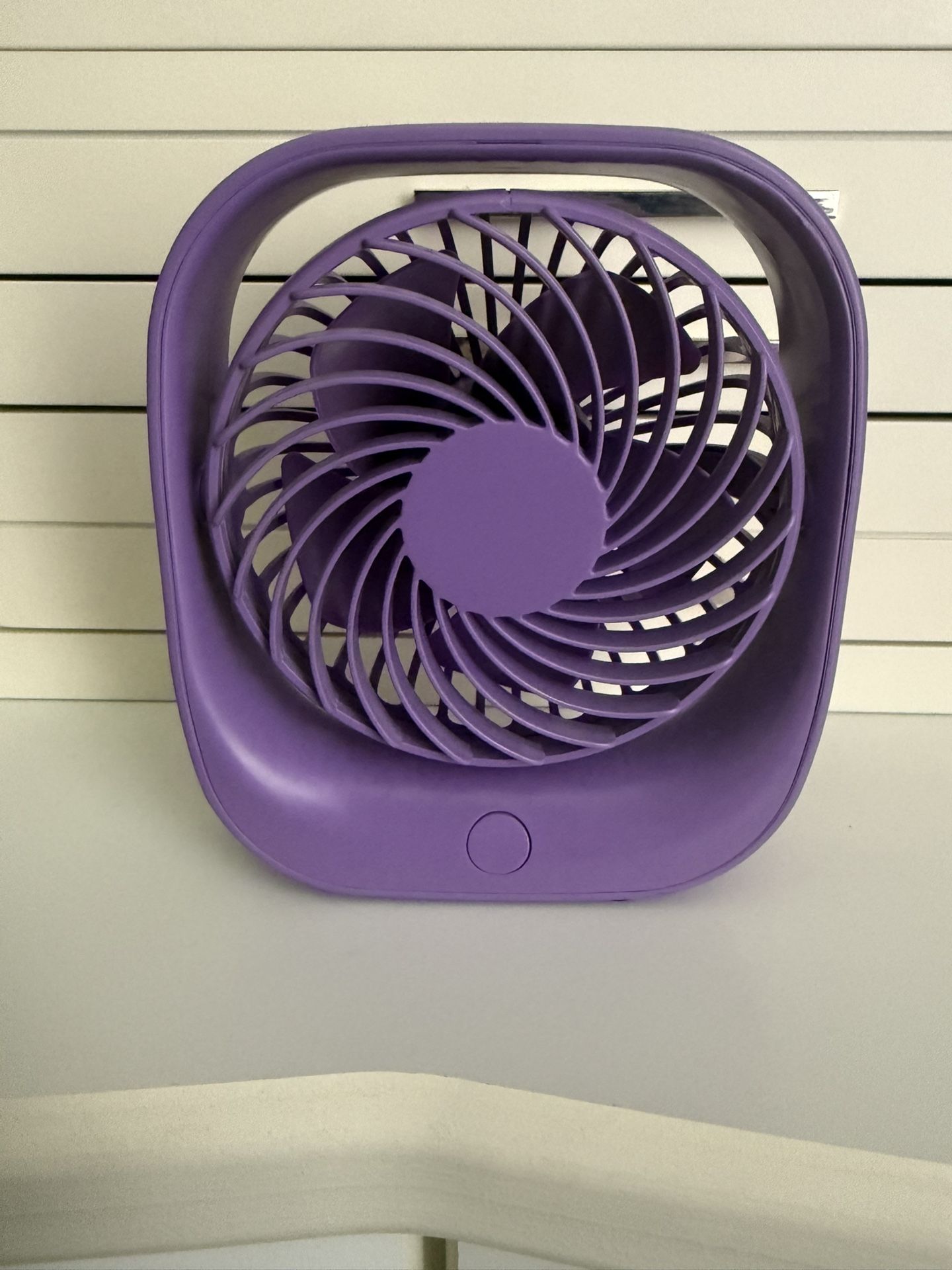 purple fan 