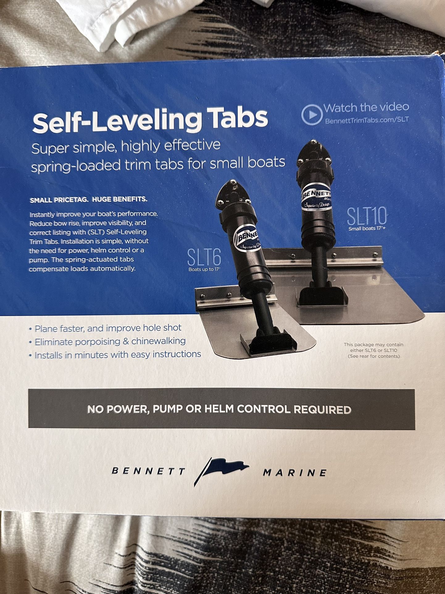 Boat Trim Tabs - Self Leveling (NEW)