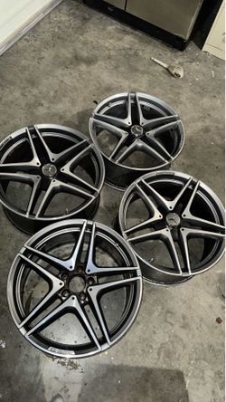 Original Mercedes AMG rims