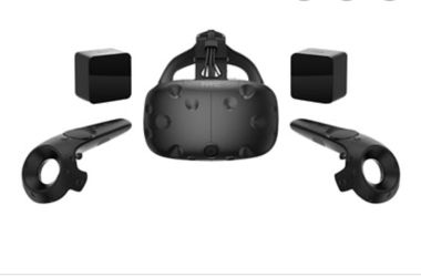HTC VIVE with upgrades! Lens upgrades and facemask