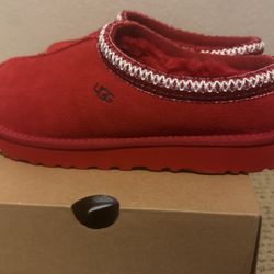 Red Women’s Tasman Slippers 