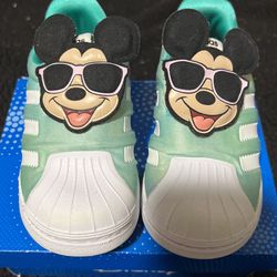 Disney Adidas Toddler Sneakers Size 8K