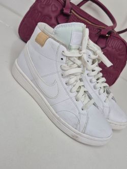 Nike White High-Top Sneakers