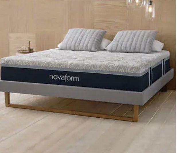 Novaform 14" Queen Serafina Pearl Gel Memory Foam Mattress