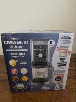 Ninja CREAMi XL Deluxe 11-in-1 Ice Cream & Frozen Treat Maker