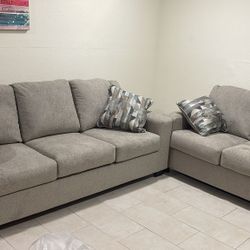 Set 2 Pcs Sofa& Loveseat New In Box