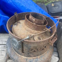 Old Rusty Lantern Or Something Decor Decoration 