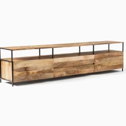 West Elm Industrial Media Console 96”