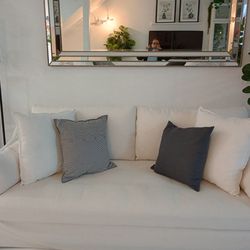 Ikea White Couch