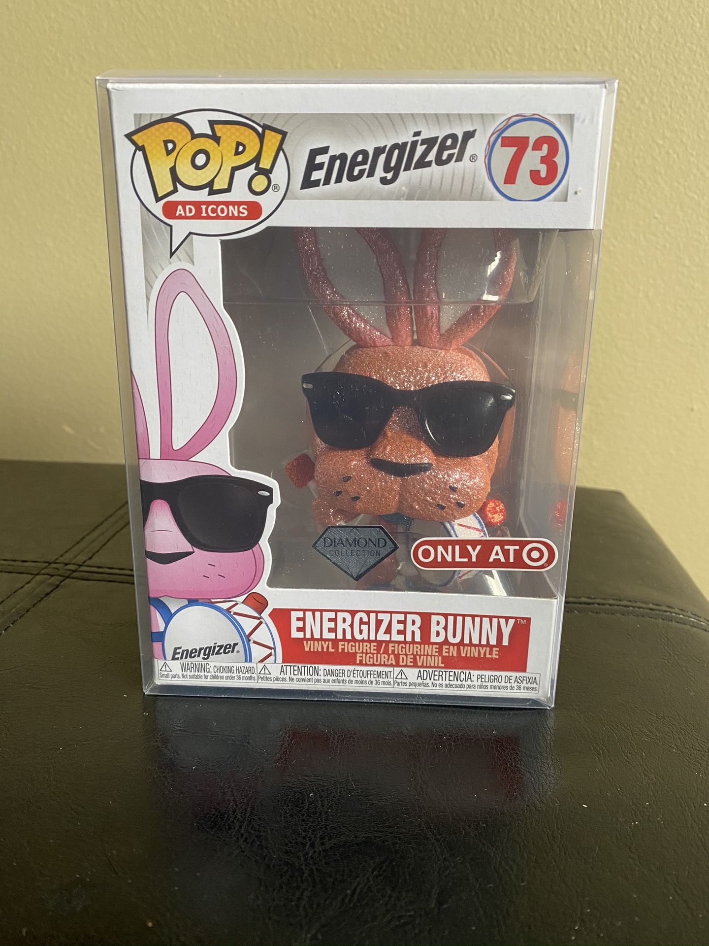 Funko pop energizer bunny with protective case
