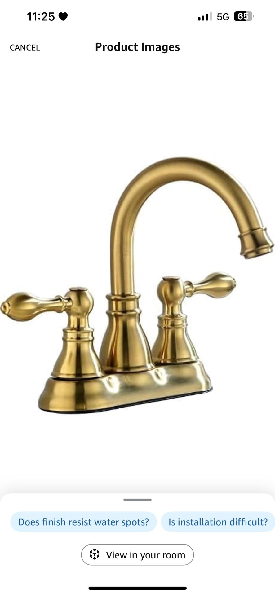 Two Handle Bathroom Sink Faucet 3 Hole with Overflow Pop up Drain