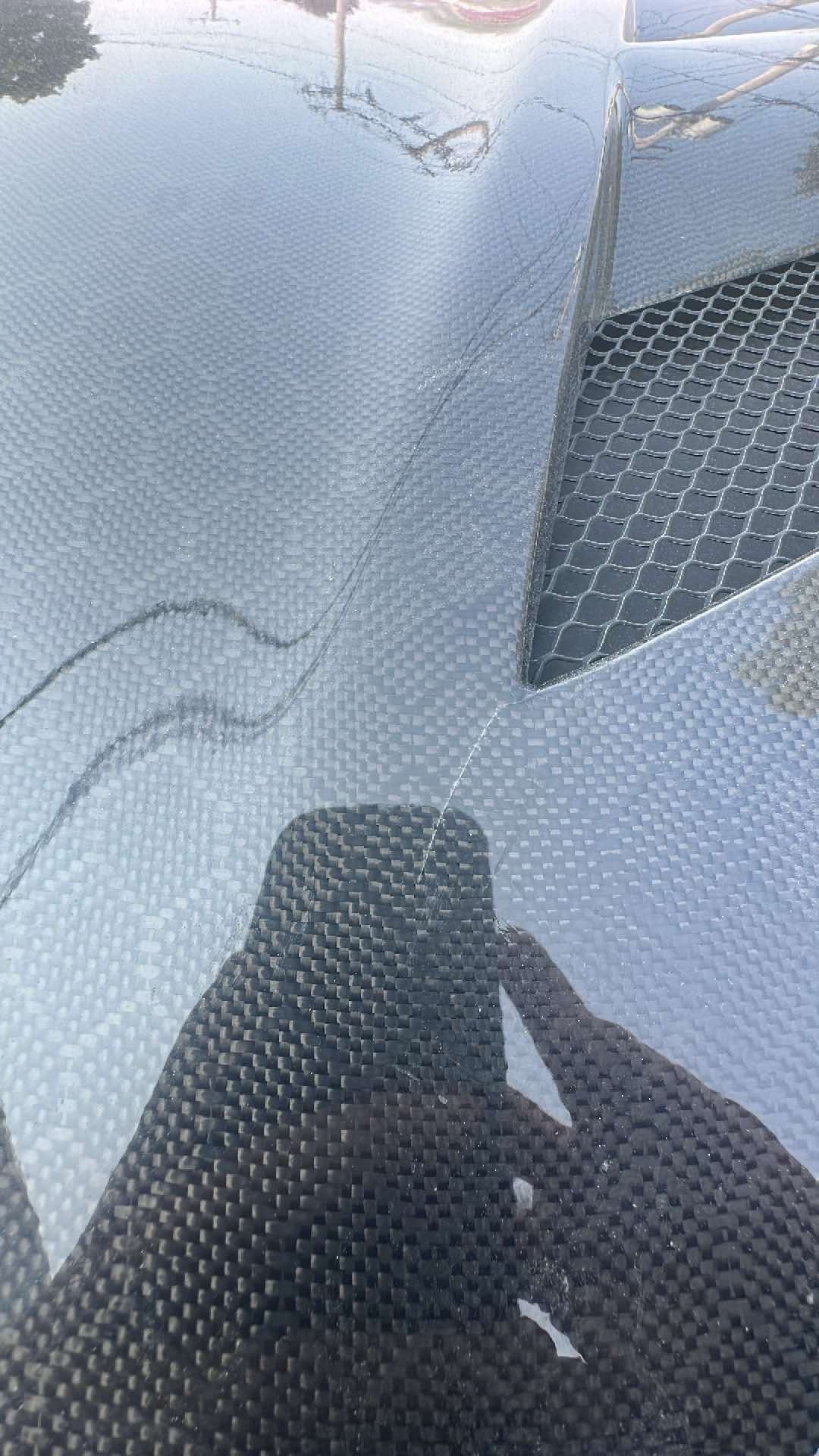370z Honeycomb Carbon Hood