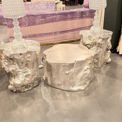 Platinum Coffee Table Set 