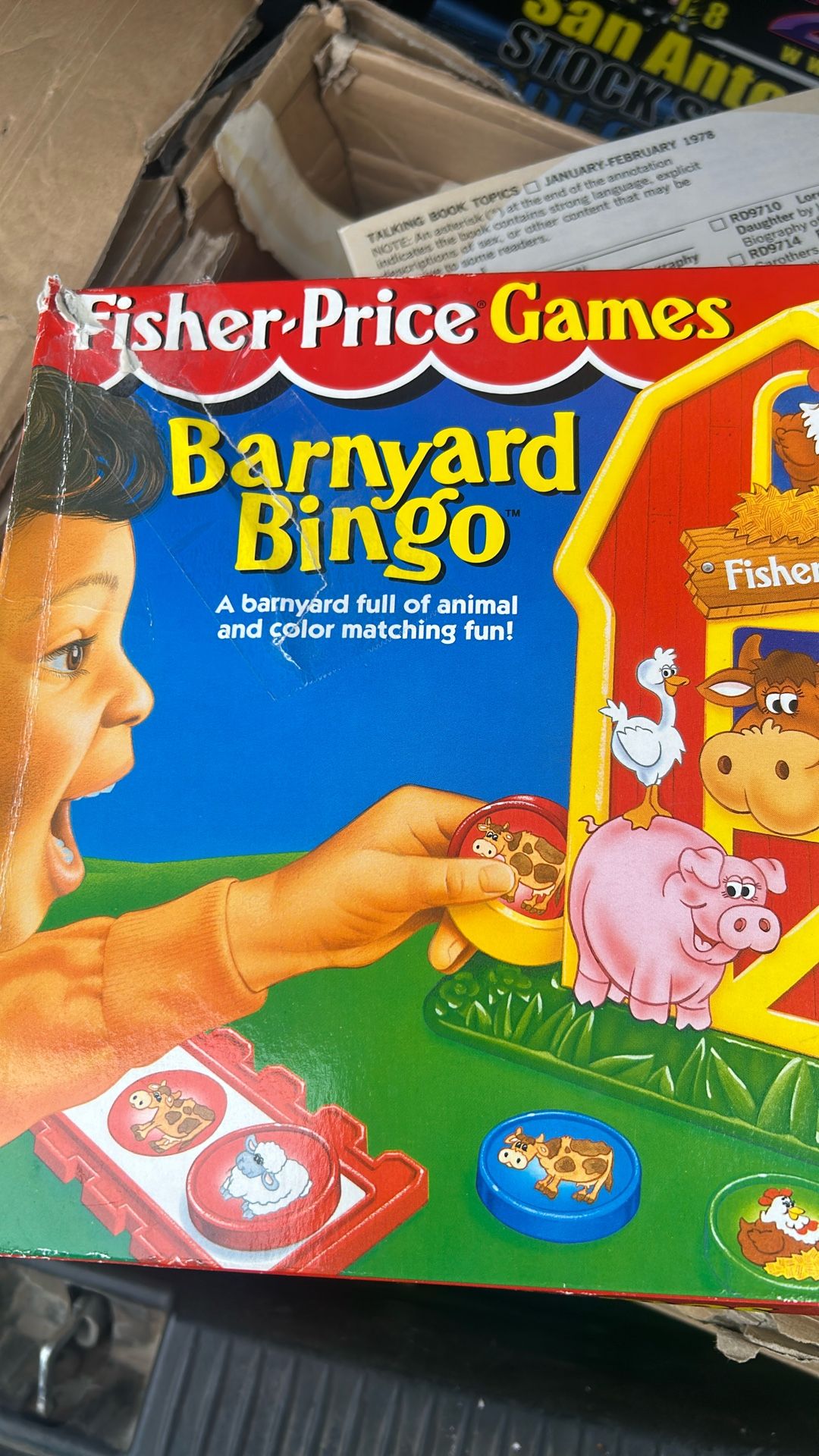 Barn Yard Bingo 1994