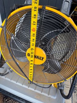DeWalt 20 inch fan