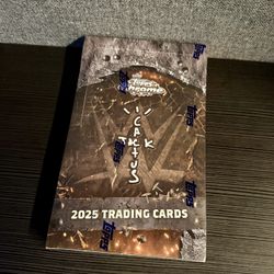 Hobby Box Cactus Jack WWE 2025 Topps Chrome 