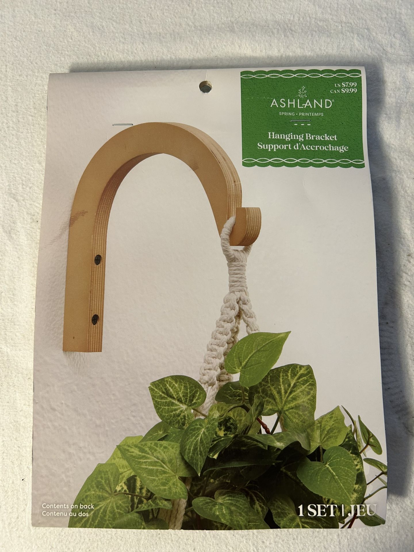 Hanging Bracket Wood 2 Pz
