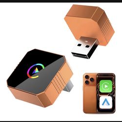 New August 200 pieces in the stock $20 each Wireless Carplay Adapter for iPhone, Wired CarPlay to Wireless, Android Auto 2in 1 Mini USB Design with Fa