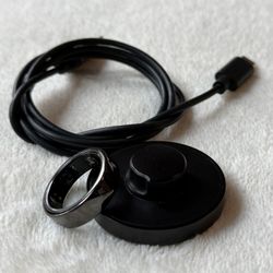 Oura Ring Generation 3 – Size 12 – Black Glossy – $100 – Redmond, WA