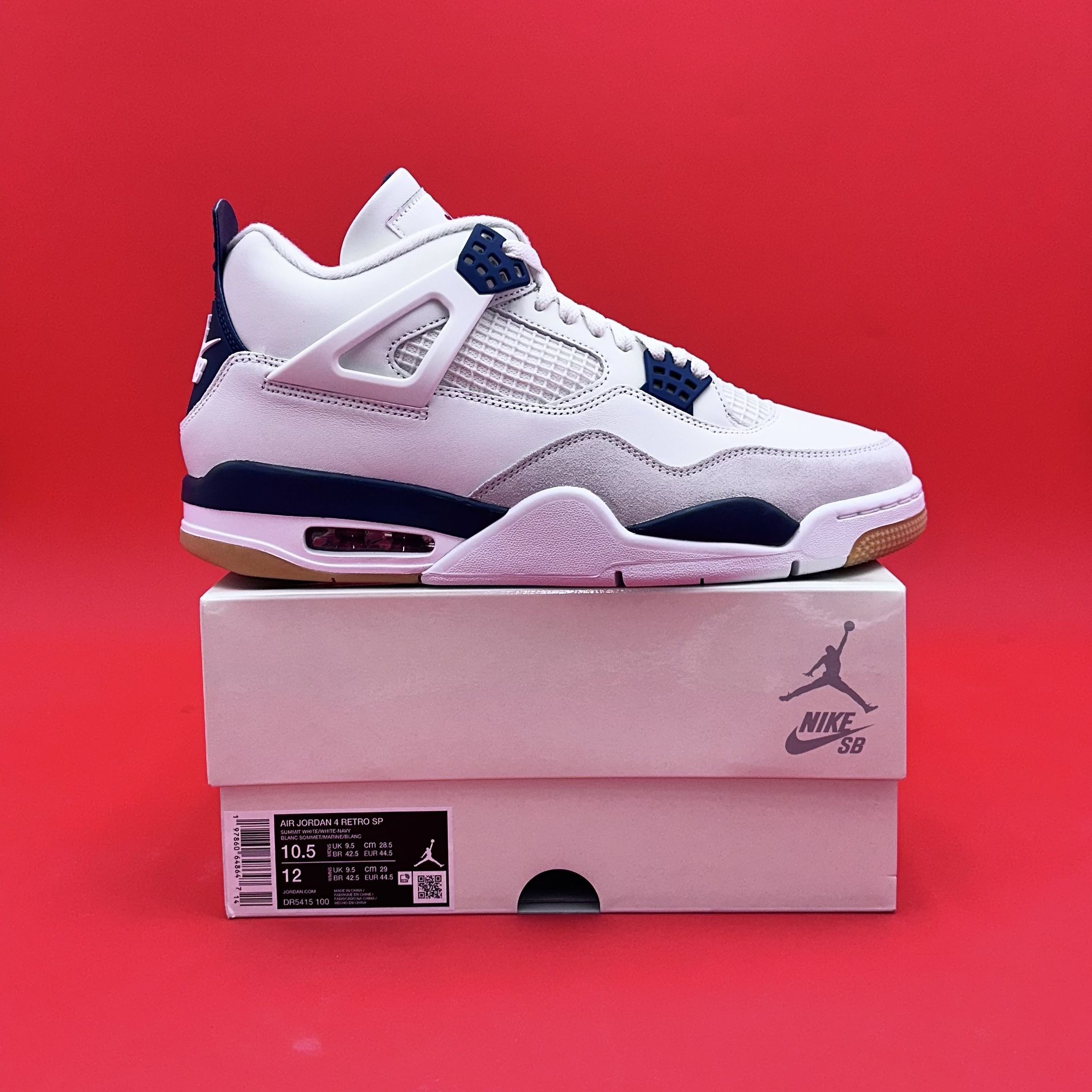 Nike SB x Air Jordan 4 Retro Navy