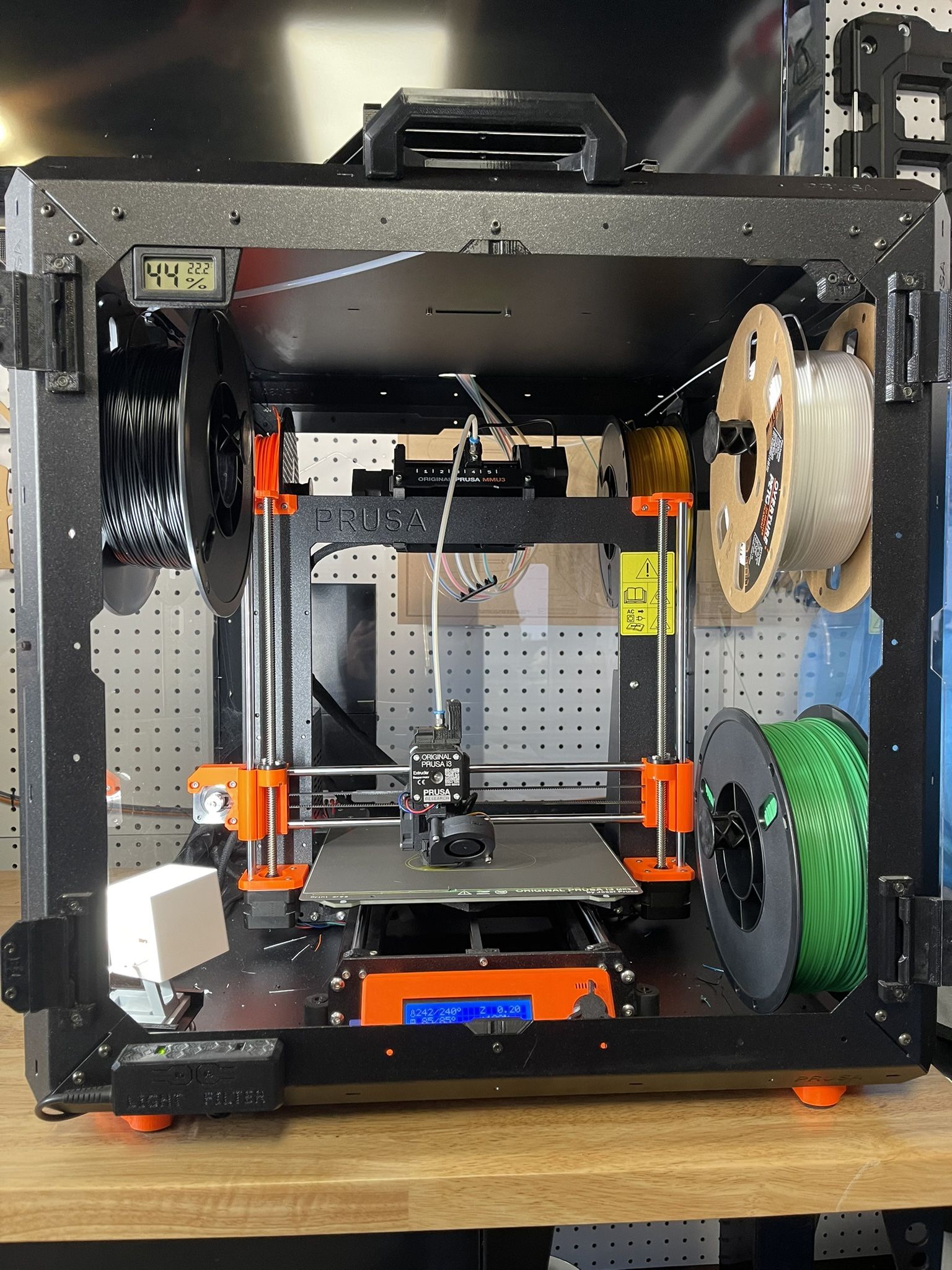 3D Printer Prusa MK3S+ with MMU3 And Prusa Enclosure