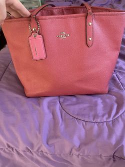 Pink Coach Purse