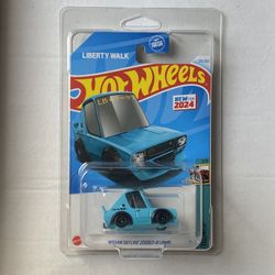 Hot Wheels Nissan Skyline LBWK Tooned Blue 2024 Liberty Walk