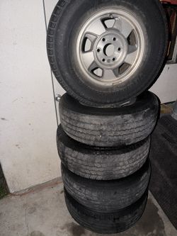 chevy stock rims and tires