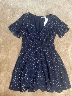 Navy Steve Madden Fit & Flare