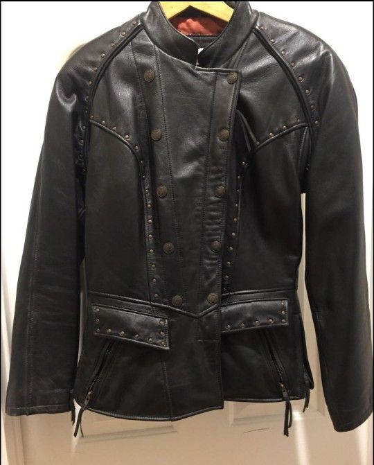 Harley Davidson Woman's Leather Jacket Vintage
