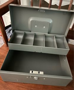Fireproof Metal Currency Box