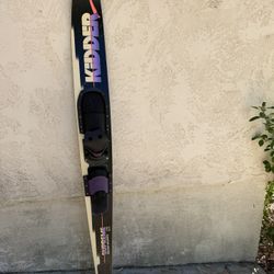 Vintage Kidder Supreme 65” Women’s Slalom Water Ski – Double Bindings – Excellent