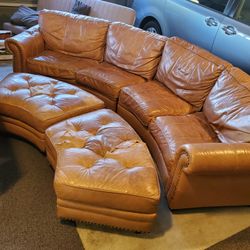 Sofa And 2 Ottomans