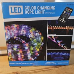 STRING. OF. LIGHTS. WITH. REMOTE. NEW. IN. BOX