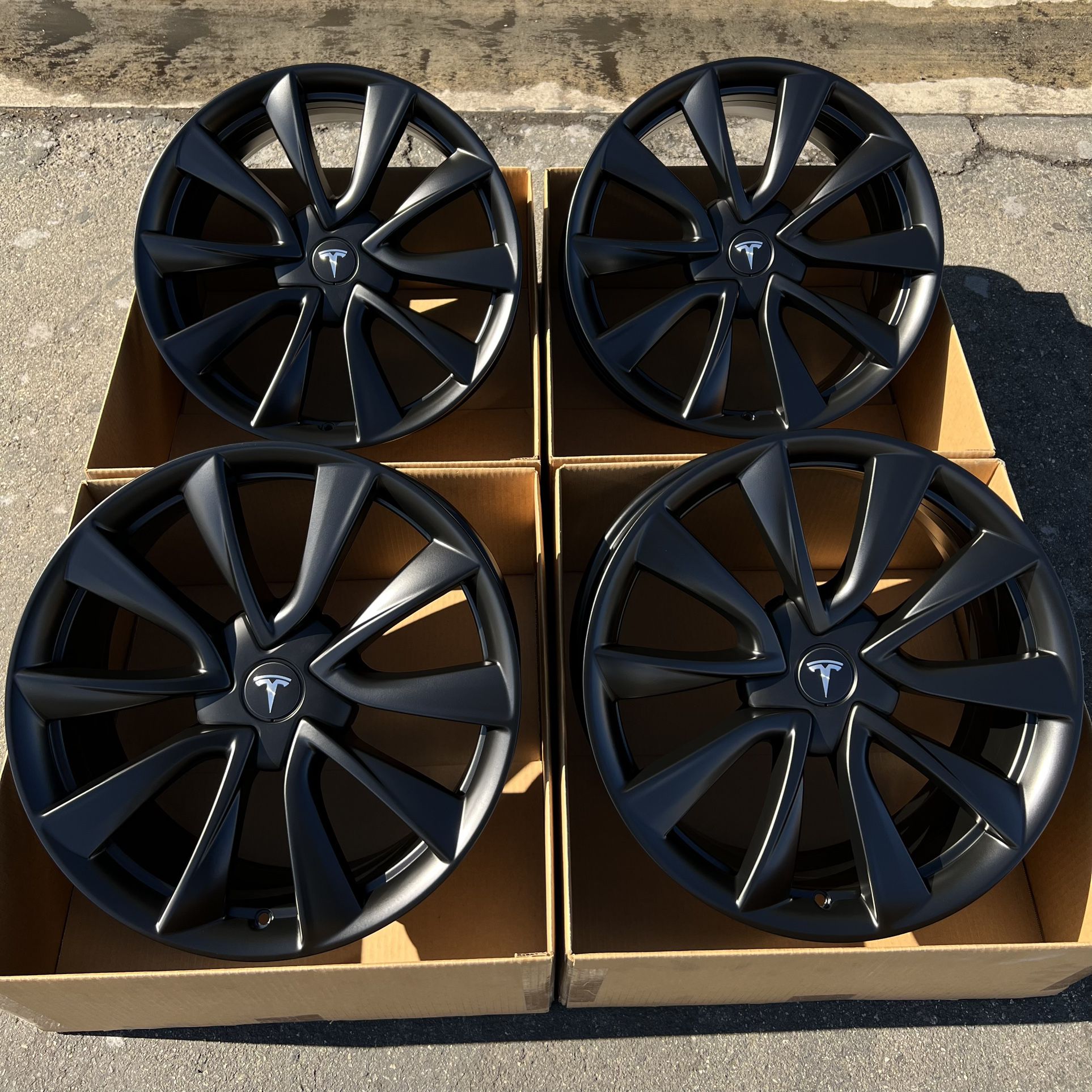 Tesla Model 3 19” Exchange Rims Wheels Black