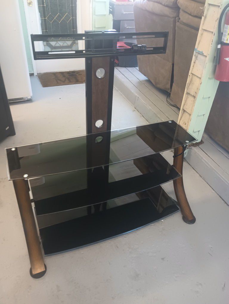 Glass Top  TV Stand