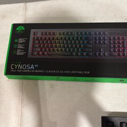 RAZER CYNOSA V2 RGB GAMING KEYBOARD