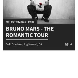 Bruno Mars Tix 