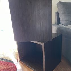 IKEA Wall-mounted shelving unit, dark brown