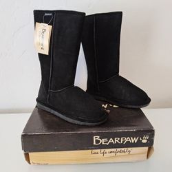 Bearpaw Tall Black Boots