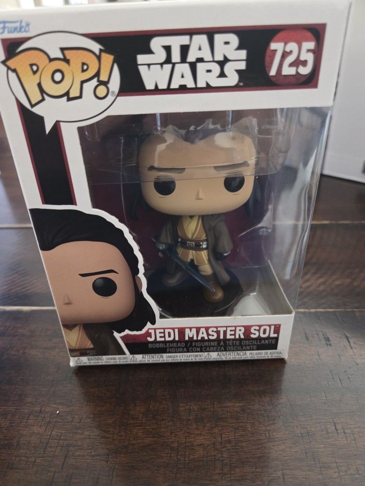 Bobble Head Star Wars Jedi Master Sol