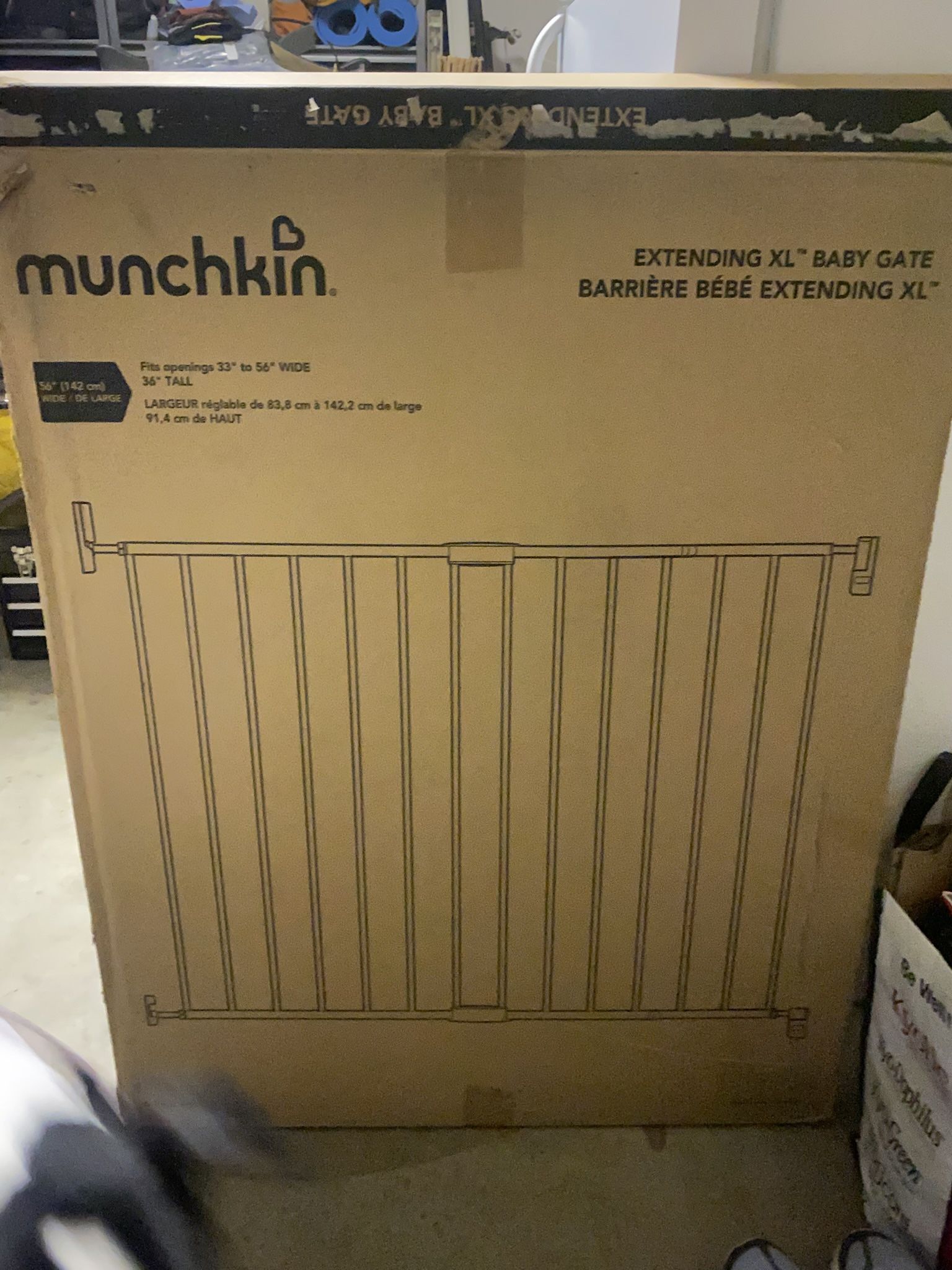 Baby Gate - Extending XL - New