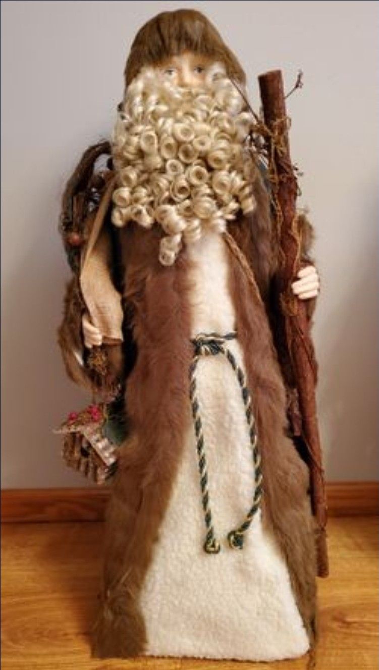 33" Traditions Old World Santa
