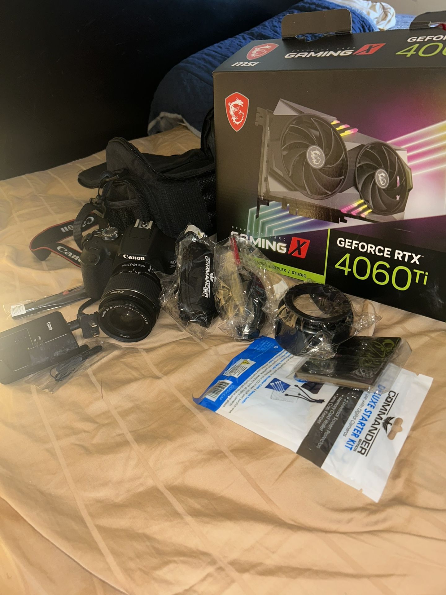 Canon T7 DSLR + RTX 2060 Graphics Card | Bundle